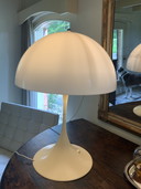 Panthella table lamp by Louis Poulson