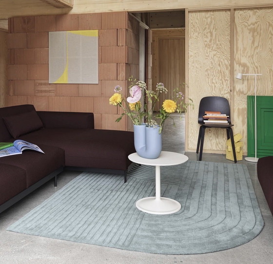 Image 1 of Muuto Relevo tapijt, saliegroen