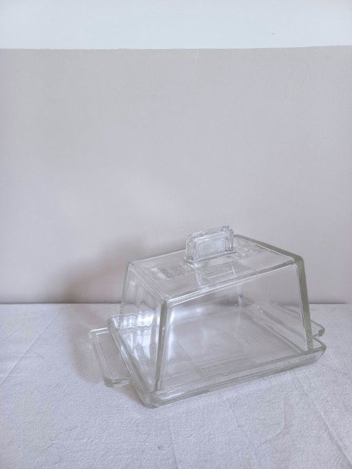 Mantequera Val Saint Lambert 'Luxval' - Modelo Severina - Art Déco 1935