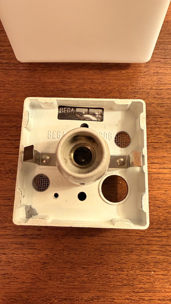 Image 1 of Bega wall lamp Bauhaus cube vintage