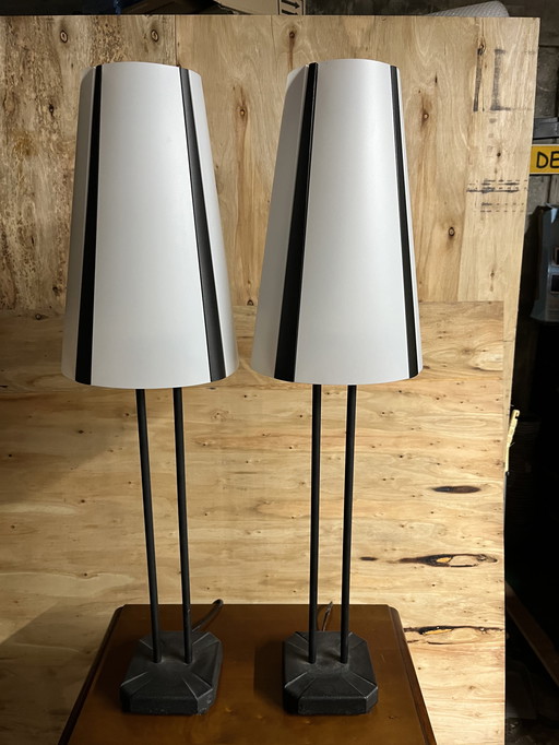 Vintage Gunnar Jensen - Vistofta tafellampen 