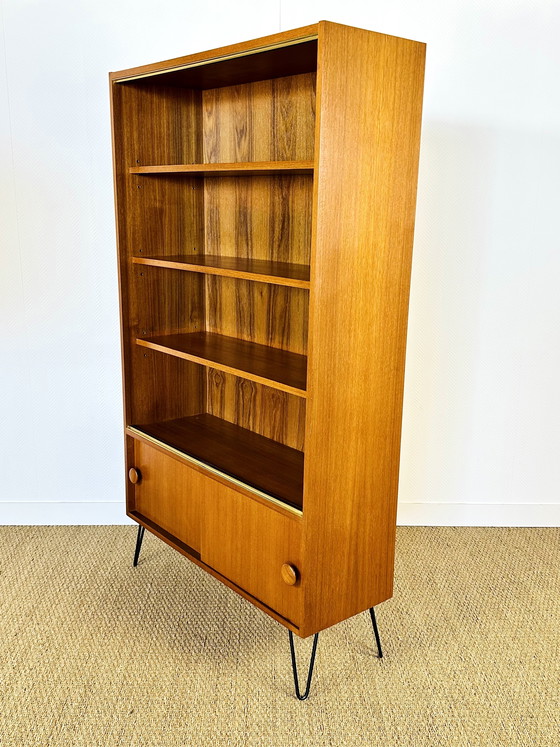Image 1 of Scandinavian Teak Bookshelf, 1960