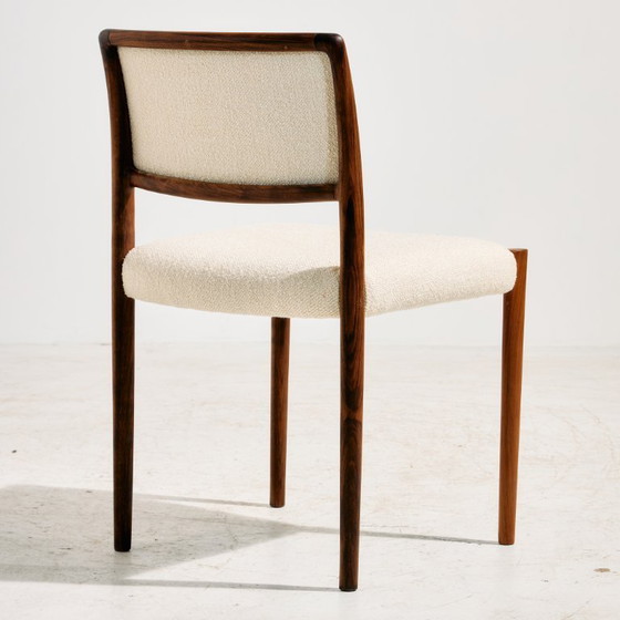 Image 1 of MK11454 Sedia da pranzo modello 80 in palissandro restaurato di Niels O. Møller per J.L. Møllers Møbelfabrik, set di 2