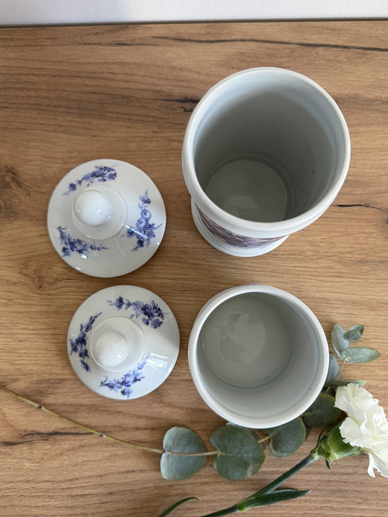 Image 1 of Juego de dos ollas de porcelana