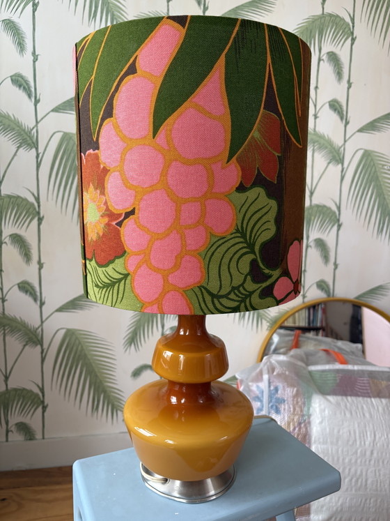 The Rupel / Holmegaard vintage table lamp – Glass, Metal (photo 2 of 9)