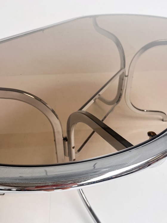 Image 1 of Glass dining table by Gastone Rinaldi for Rima, 1970s