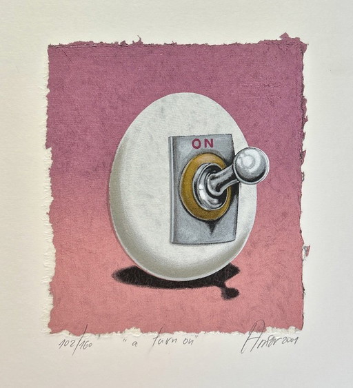 Serigrafía Sharon Amir - Un giro