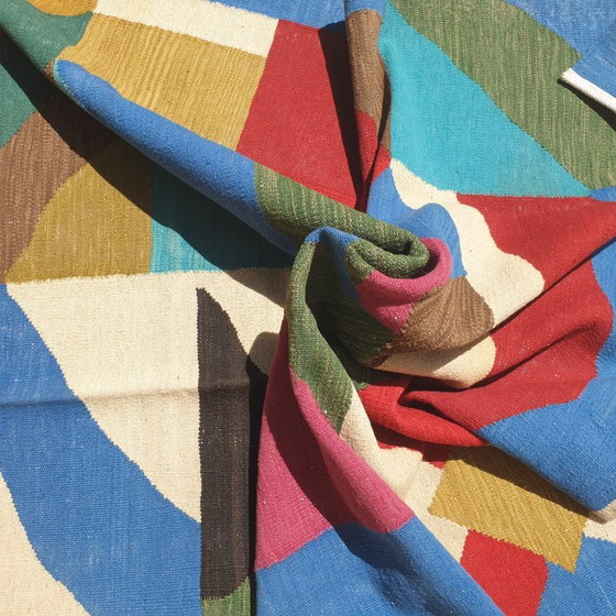 Sonia Delaunay Composition N°2 Rug Tapestry | Edition 3/8 | Wool | 176×250 cm – Rugs & carpets, Cotton (photo 9 of 12)