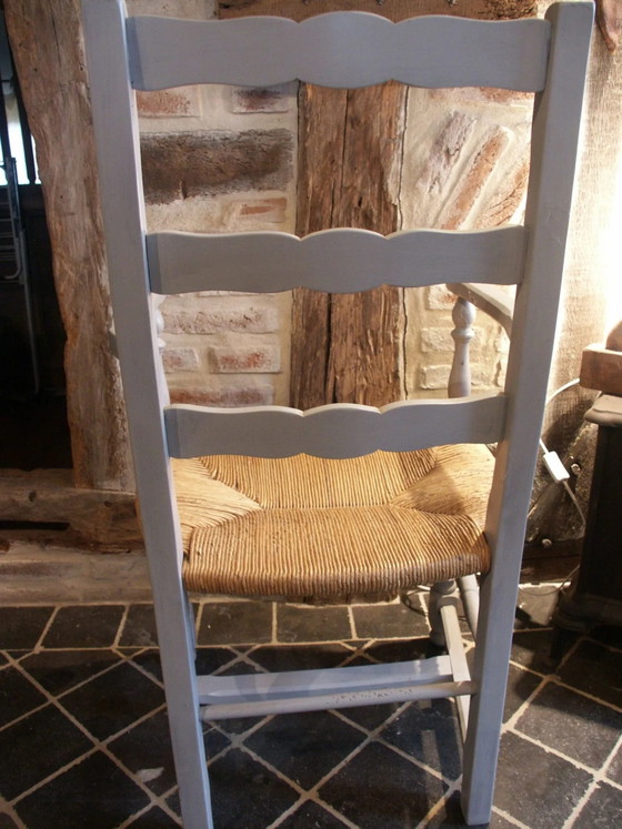 Chaise paillée relookée – Fauteuils, Bois (photo 4 of 7)