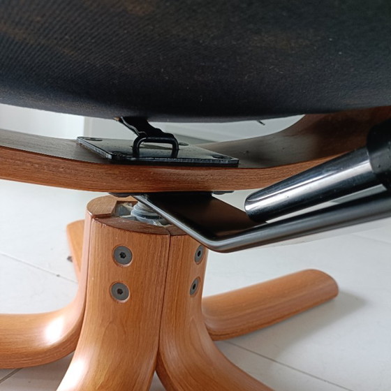 Hjellegjerde Draaifauteuil Eighties – Hjellebjerge, Draaistoelen, Leather, Metal (photo 14 of 14)
