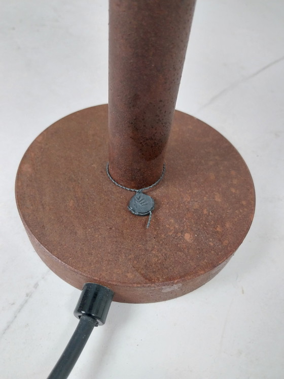 Image 1 of Juego de 3 lámparas de mesa de Brand van Egmond "detrás del cristal esmerilado"