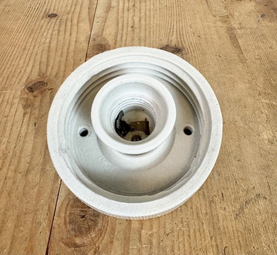 Image 1 of Applique vintage in porcellana bianca, anni '70