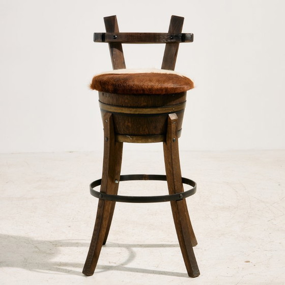 Image 1 of Sgabello da bar in faggio MK11625