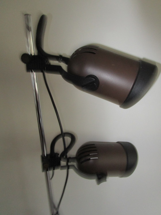 Image 1 of Bellissima lampada da terra anni '70 con 2 faretti