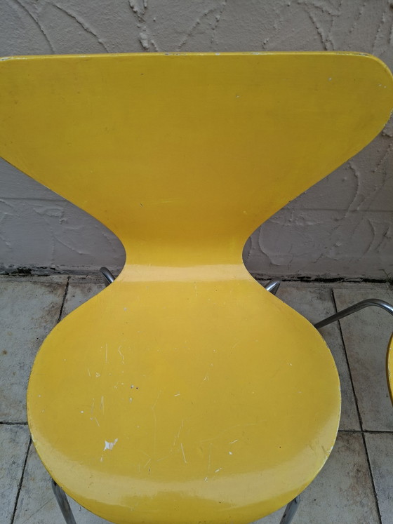 Image 1 of 2 x vlinderstoel Arne Jacobsen Fritz Hansen