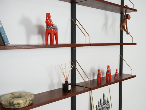 Image 1 of Librería de teca, diseño danés, años 60, producción: Dinamarca