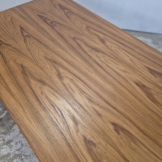 Image 1 of Hans Wegner, AT-303 Sawbuck Vintage Jaren 50 Deense Eettafel