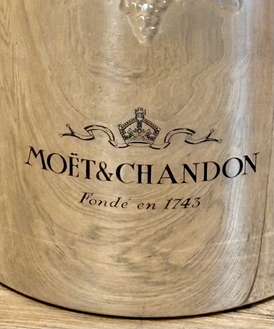 Originale secchiello per champagne vintage Moët & Chandon – Marcato Argit (Francia) – Accessori da tavola (photo 5 of 10)