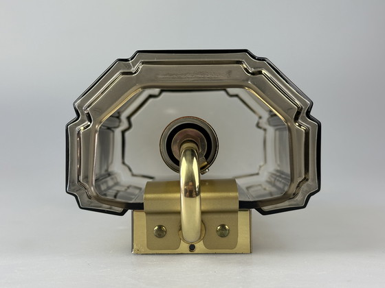 Image 1 of 60s 70s aplique Glashütte Limburg Alemania vidrio y metal Age Design