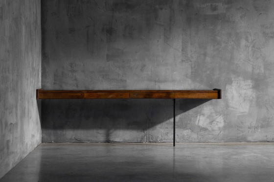 Image 1 of Consola de pared modernista, Francia, década de 1960