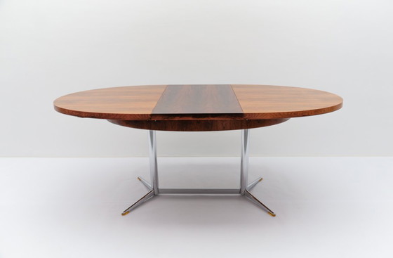 Image 1 of Scandinavian Rosewood Folding Dining Table, 1960s