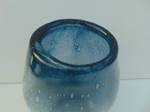Fidrio Vase blau