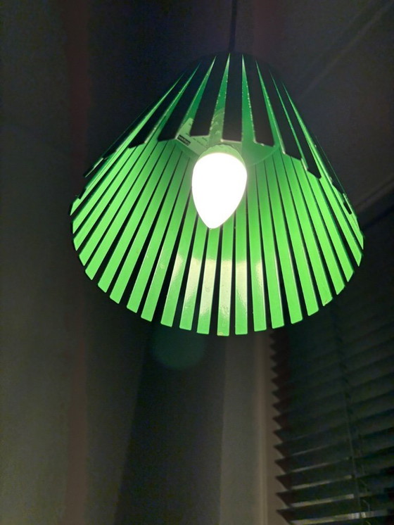 Image 1 of Ensemble de 2 suspensions Gispen Ray originales – Vertes – Design classique