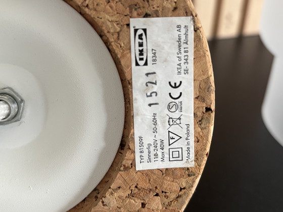 Image 1 of IKEA Sinnerlig Jaren 80 Tafellampe mattiertes Glas