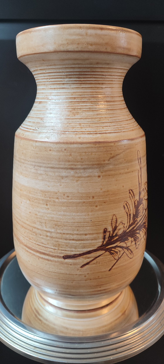 Image 1 of Large Vallauris vase signed Jacques Fonck and Jean Matéo, 1950s