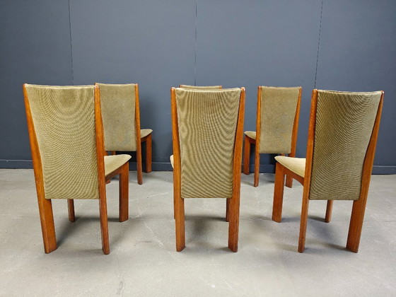 Image 1 of Set of 6 danish dining chairs, 1970s