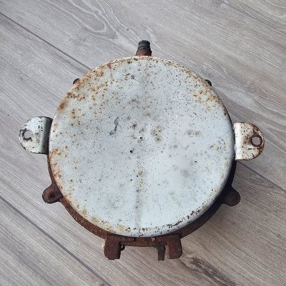 Image 1 of Old French cage lamp/ceiling lamp, industrial design