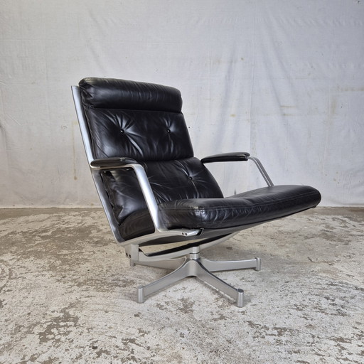 Poltrona lounge vintage Jørgen Kastholm e Preben Fabricius FK85