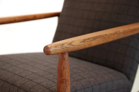 Eichenholzsessel von Ejvind Johansson für FDB Møbler, Modell J65 – Mobler, Mid Century Modern (photo 6 of 8)