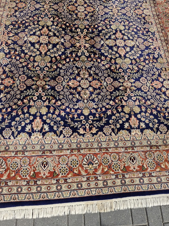 Autentico Tappeto Persiano Kashan Annodato a Mano 310 x 250 cm – Tappeti, Cotton, Wool (photo 8 of 15)