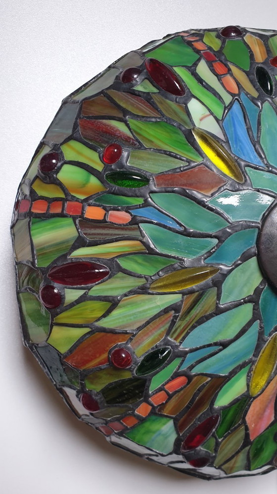 Image 1 of Tiffany table lamp 6 Dragonfly