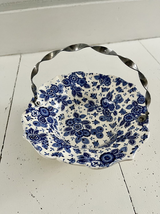 Image 1 of Ciotola per caramelle vintage in ceramica della Société 