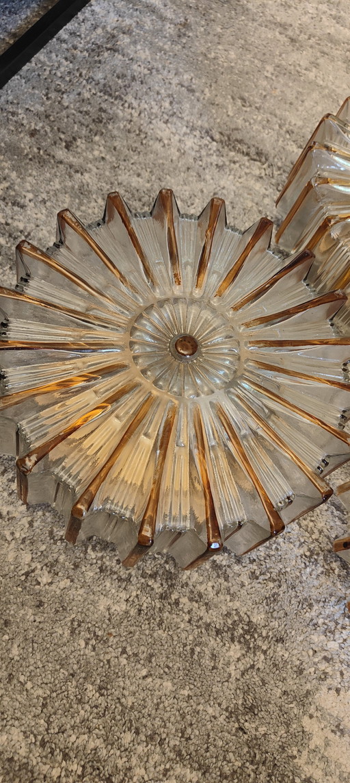 3x Limburg "Starburst" ceilings.
