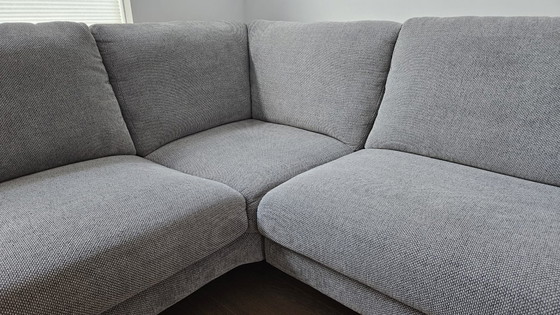 Image 1 of Beautiful light gray corner sofa from Montel (1.5 years old)