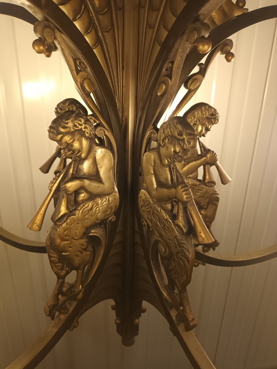Lustre antique unique – Bronze (photo 6 of 13)