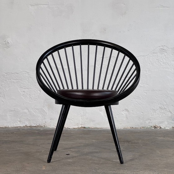 Image 1 of Set aus 4 „Circle“-Loungesesseln im Stil von Yngve Ekström, 1960