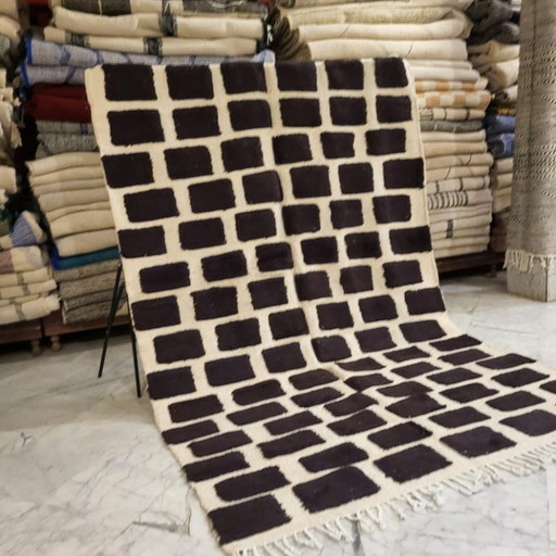 Tapis marocain artisanal en laine 200cmx150cm