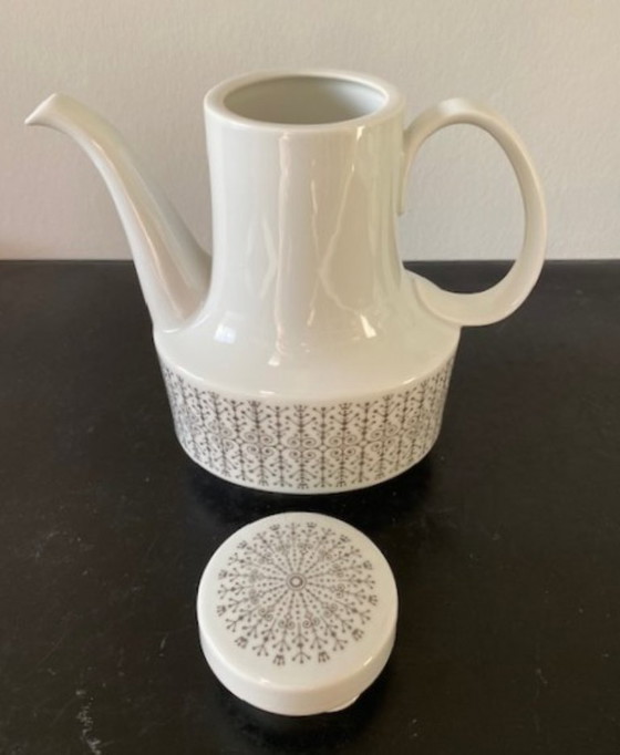 Image 1 of Rosenthal Studio Line Tapio Wirkkala 1960's mooie mokka set Composition /Secundo grey
