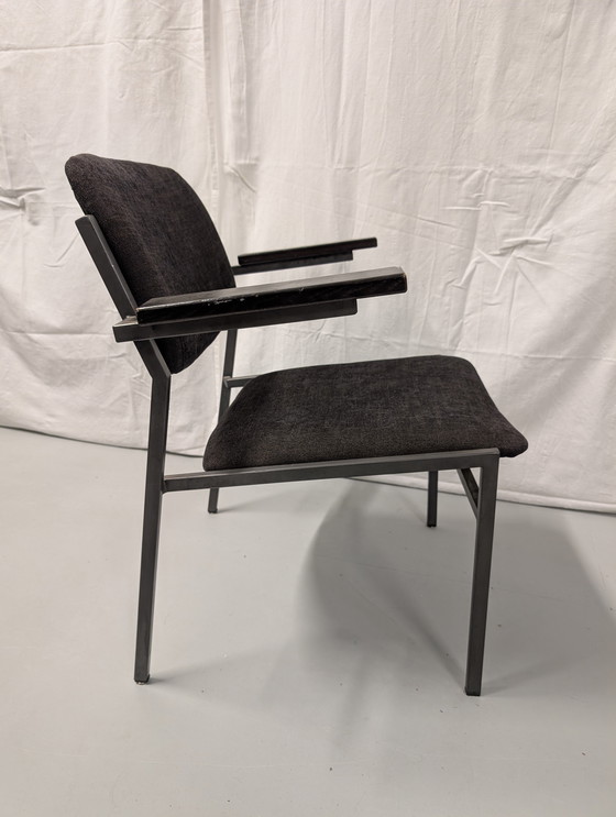 Image 1 of 2er Set Gijs van der Sluis, Modell 57 Stühle, 60er Jahre Dutch Design