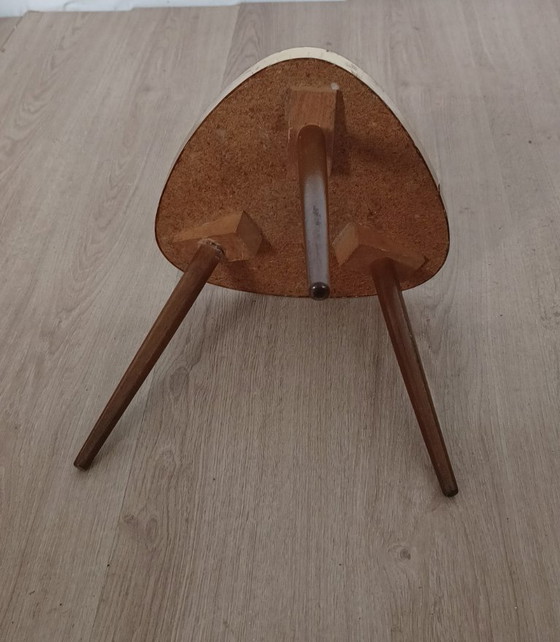 1950s Ceramic Side Table – Metal (photo 5 of 7)