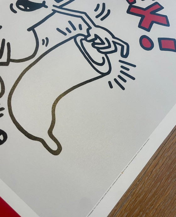 Image 1 of Keith Haring (1958-1990), Veilig vrijen!, 1987, copyright Estate of Keith Haring 2009