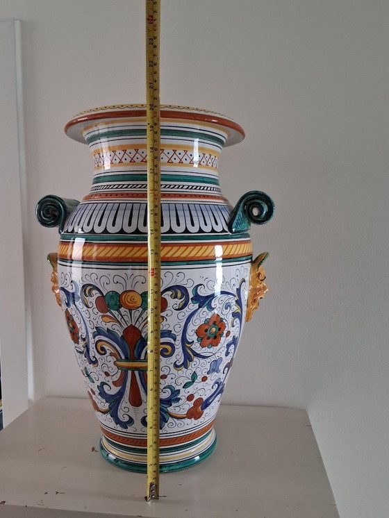 Image 1 of Deruta umbrella stand