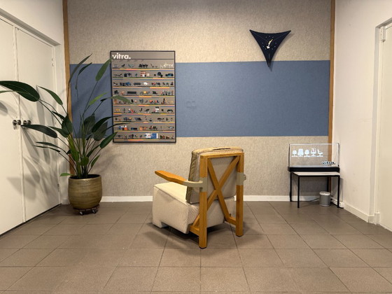 Image 1 of Vitra | Hella Jongerius | The Worker | Oak & Cream Fabric | 1 piece