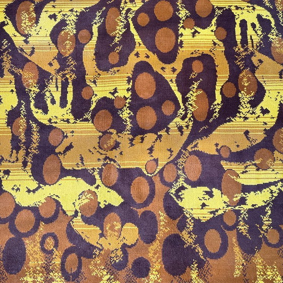 Image 1 of Tappeto vintage "Alfa" ungherese di Soproni Szőnyeggyár, 1976