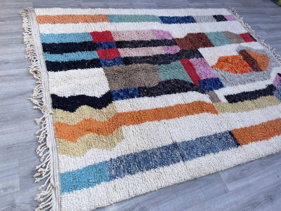 Authentischer marokkanischer Wollteppich handgewebt, 250x150 cm – Teppiche & Läufer, Wool (photo 2 of 9)