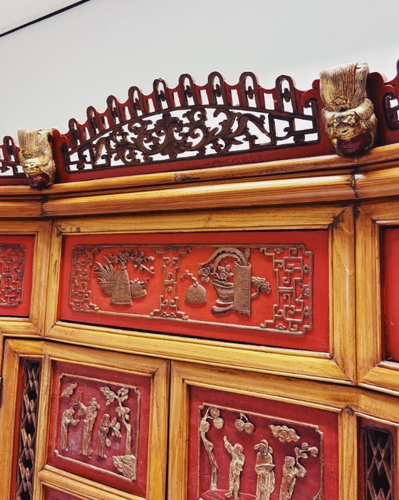 Gabinete de boda chino antiguo – Armarios de almacenamiento, Wood (photo 15 of 18)